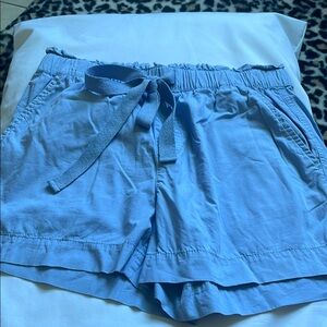 Women's Blue Casual Shorts